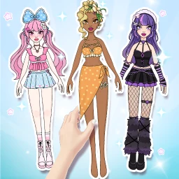 Magic Paper Dolls: DIY Games simgesi